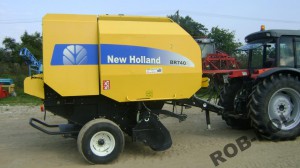 prasa rolująca new holland BR740A 2008r