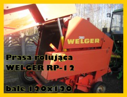 PRASA ROLKA WELGER RP-12 zwijająca