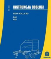 Instrukcja obsługi katalog prasa NEW HOLLAND