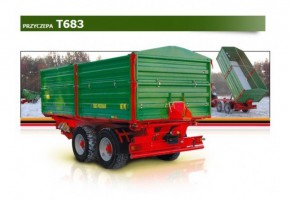 przyczepa tandem PRONAR T683 (14,7 TON)