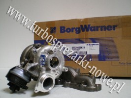 Audi - Turbosprężarka BorgWarner KKK 2.0 TDI 53039700414 /  