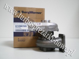 Deutz - Turbosprężarka BorgWarner KKK 3.8 53149707028 /  531