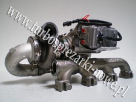 Mercedes-Benz - Turbosprężarka BorgWarner KKK 7.7 1000970009