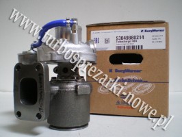 Deutz - Turbosprężarka BorgWarner KKK 4,1 L 53049880214 /  5