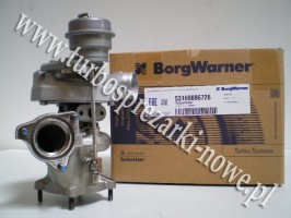 Porsche - Turbosprężarka BorgWarner KKK 3.6 53169886726 /  5