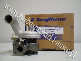 Renault - Espace - Turbosprężarka BorgWarner KKK 2.2 dCi 574