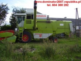 KOMBAJN CLAAS DOMINATOR 76