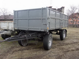 PRZYCZEPA HL-8,5T, WYWROTKA, stan bardzo dobry, zarejestrowa