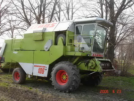 Claas 106 Dominator HYDRO rok1984 2300mth Heder 6m z wozkiem