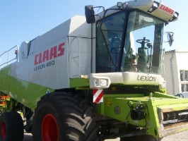 Kombajn Claas Lexion 480 rok2002   