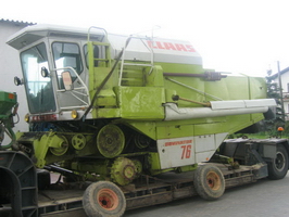 Spredam kombajn zbozowy CLAAS Dominator 76, 1985 rok produk