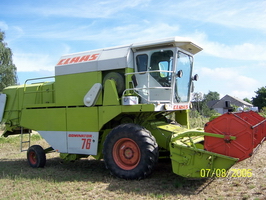 claas dominator 76. heder-3.6m, rok-84. 2600mg kabina komf