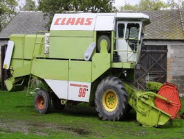 kombajn claas dominator 96, silnik Mercedesa, kabina z klimÄ