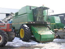 KOMBAJN JOHN DEERE 2066 HEDER 6,2m, 1993 rok produkcji, cena